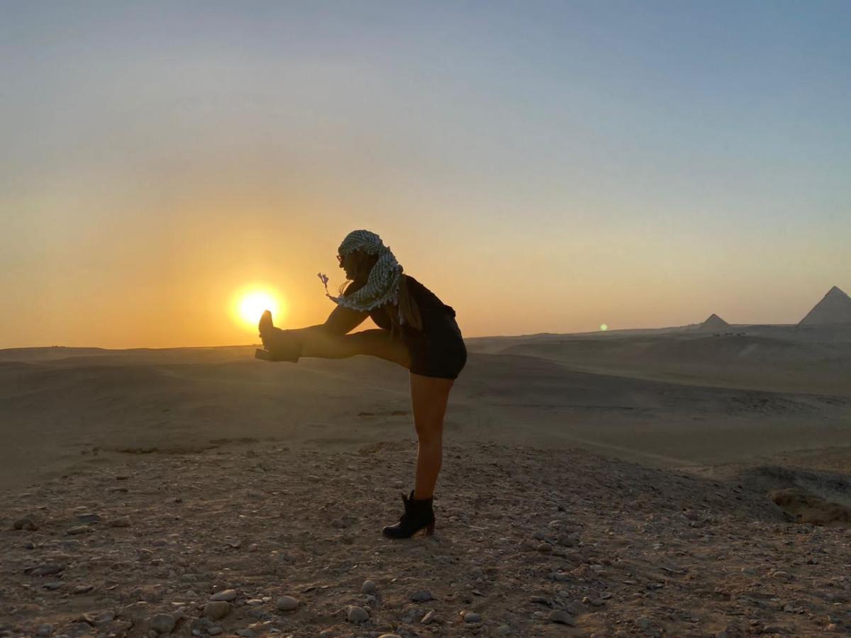 Pyramids Magic View Inn ไคโร ภายนอก รูปภาพ